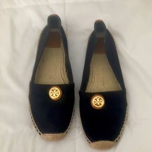 Tory Burch Canvas Espadrilles Worn Once